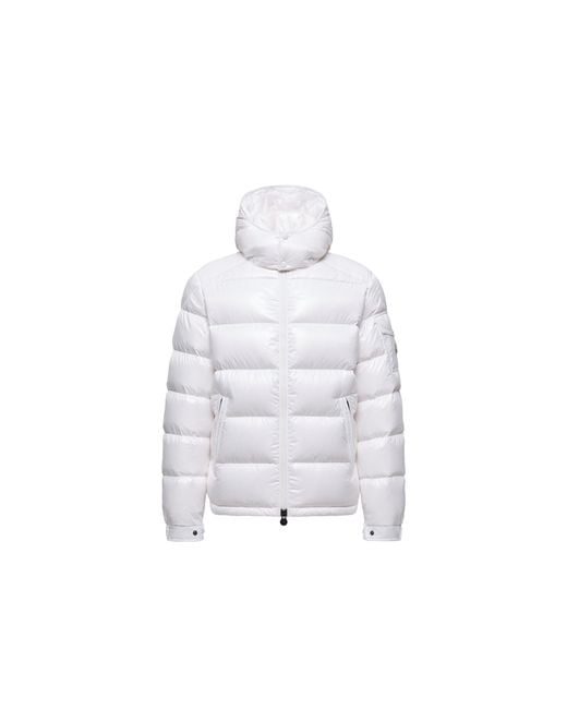 メンズ Moncler Moncler Mayaショートダウンジャケット White