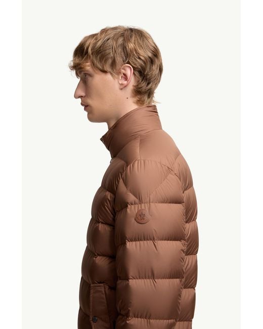 メンズ Moncler Phrier ショートダウンジャケット Brown