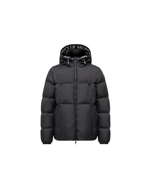 メンズ Moncler Montcla ショートダウンジャケット Black