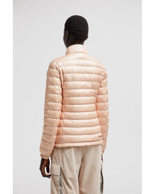 Moncler Pink Walibi Packable Short Down Jacket