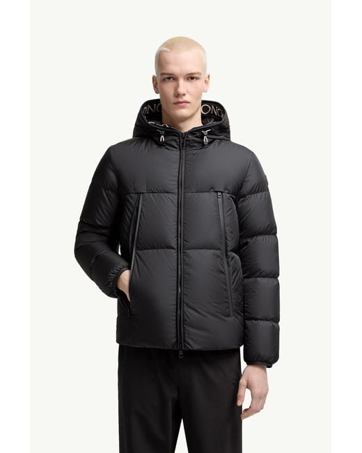 メンズ Moncler Montcla ショートダウンジャケット Black