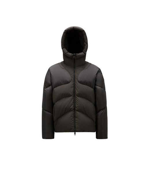 Moncler Adur Short Down Jacket in Black for Men | Lyst UK