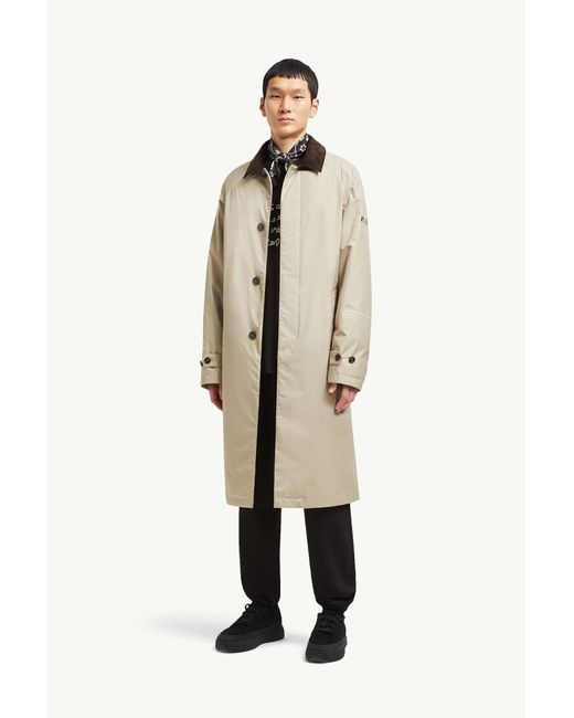 MONCLER X FRGMT Nabeh Gore-Tex Infinium Trench Coat in Natural for
