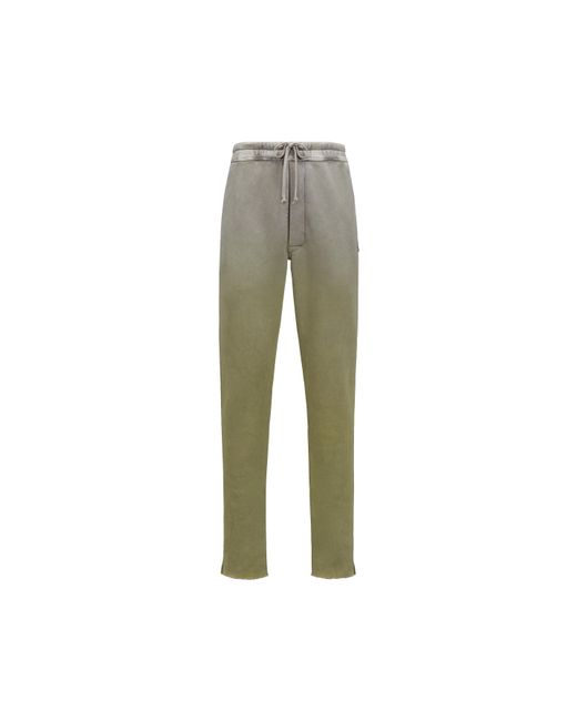 Moncler Green X Rick Owens Fleece Sweatpants Multicolor