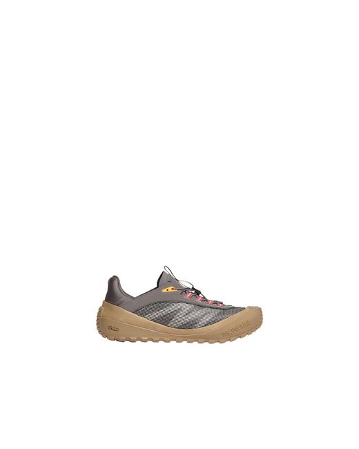Moncler Gray Moncler Trailgrip Lp Suede & Nubuck Sneaker for men