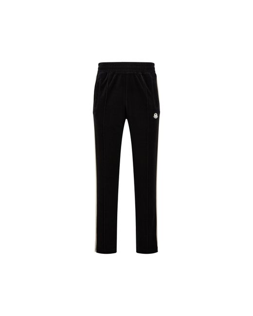 Pantaloni sportivi in ciniglia di Moncler Genius in Black