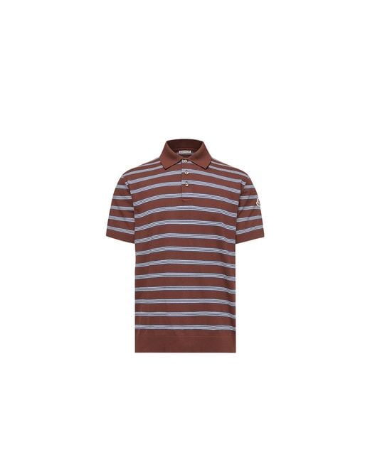 Moncler レッド Moncler ポロシャツ, メンズ, マルチカラー, サイズの