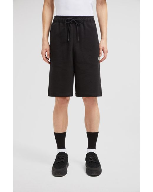 Shorts De Algodón Con Logotipo Bordado X Frgmt, Hombre, Talla MONCLER X FRGMT de hombre de color Black