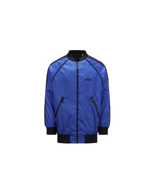 Moncler x adidas Originals Blue Seelos Reversible Down Jacket