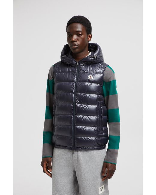 Mens down vest with hood hotsell