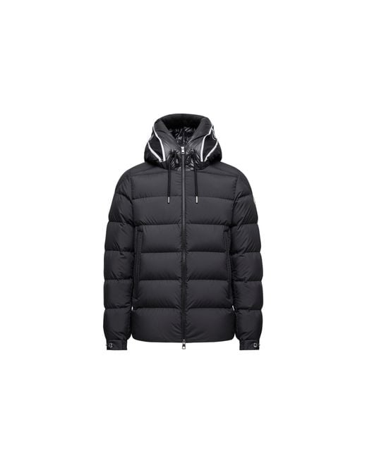 メンズ Moncler Cardere ショートダウンジャケット Black