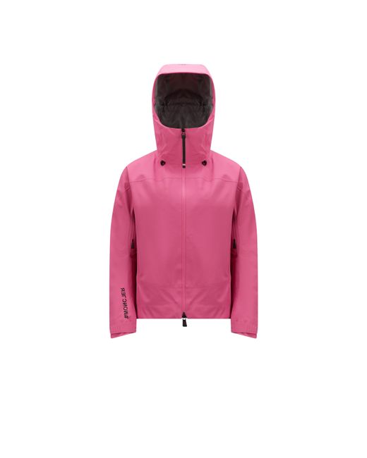 3 MONCLER GRENOBLE Pink Meribel Hooded Jacket