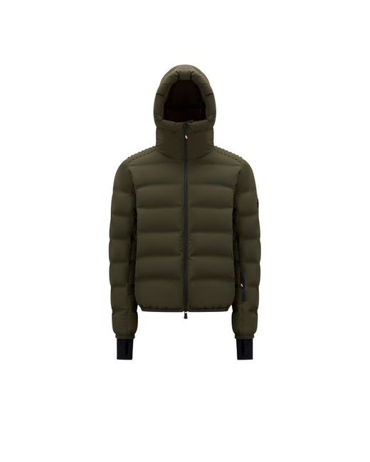 Moncler Lagorai Short Down Jacket in Green for Men | Lyst