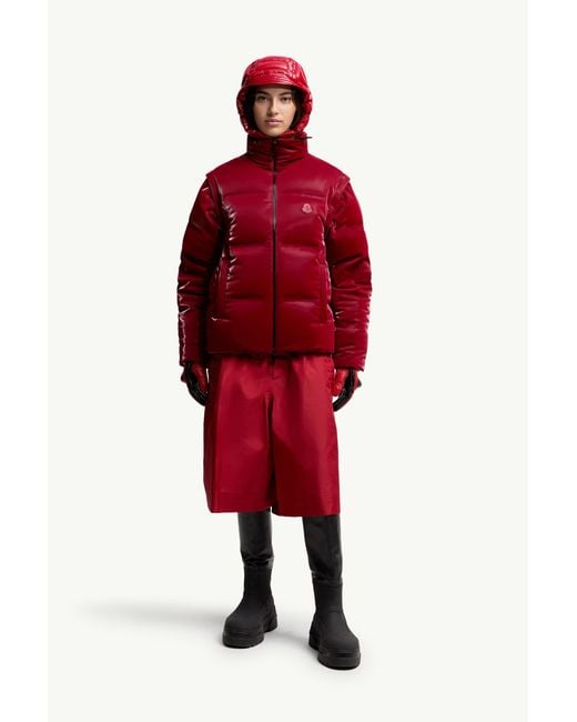Moncler x A$AP ROCKY Red Throttle Reversible 2-In-1 Down Jacket for men