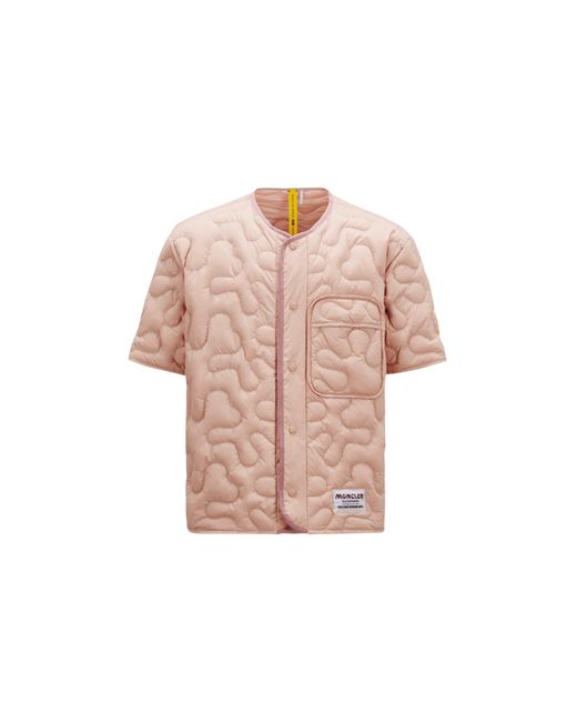 MONCLER X SALEHE BEMBURY Pink Padded Shirt