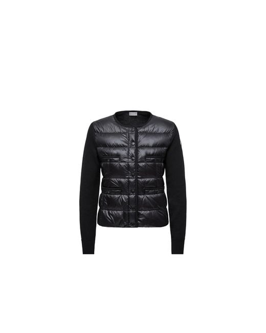 Cárdigan De Lana Acolchado, Talla Moncler de color Black