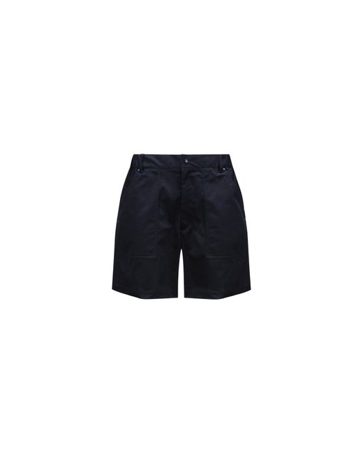 Moncler Shorts aus gabardine in Blue für Herren