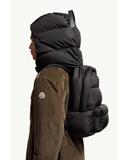 Moncler Caradoc Rucksack Mit Kapuze, Herren, Größe in Black für Herren