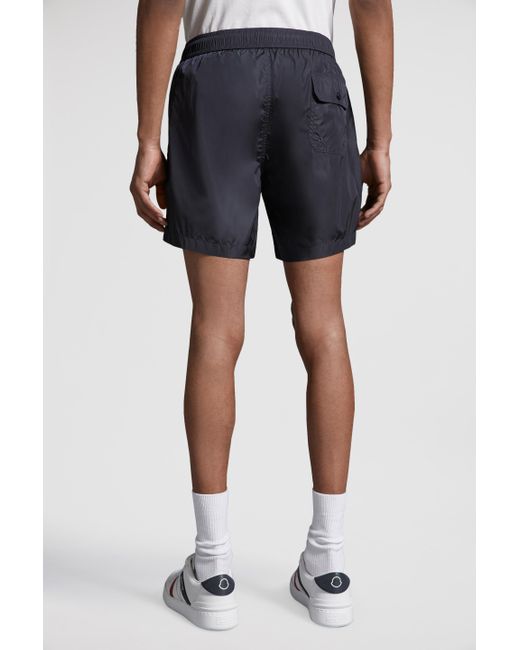 Moncler Swim Shorts Blue for men