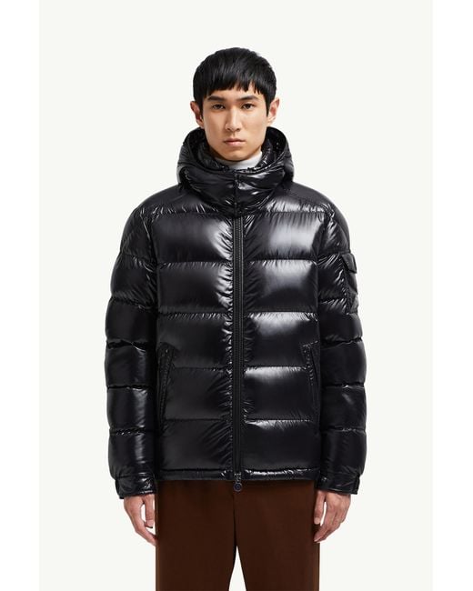 Plumífero Corto Con Capucha Maya, Hombre, Talla Moncler de hombre de color Black