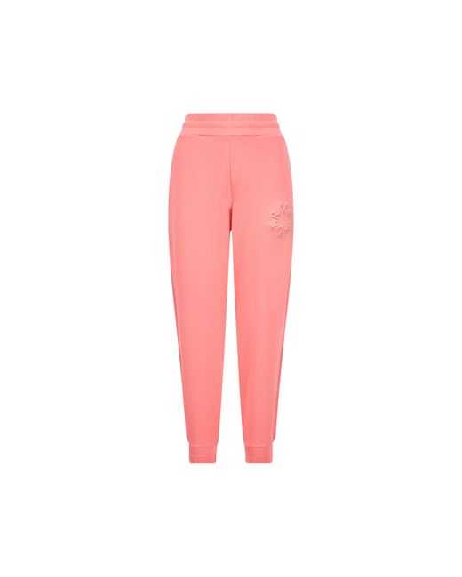 Pantalon de survêtement à logo embossé Moncler en coloris Pink