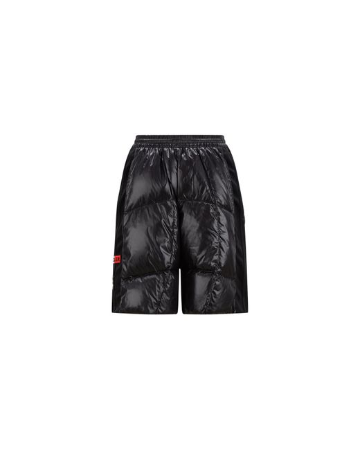 Moncler x adidas Originals Black Down-filled Bermuda Shorts for men