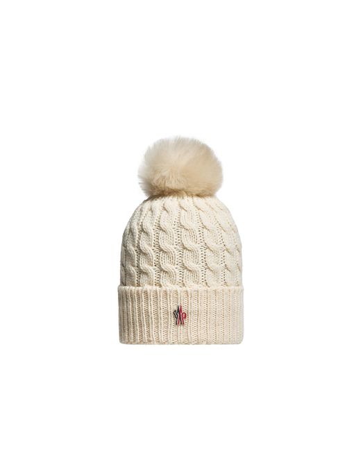 Berretto di Moncler in Natural