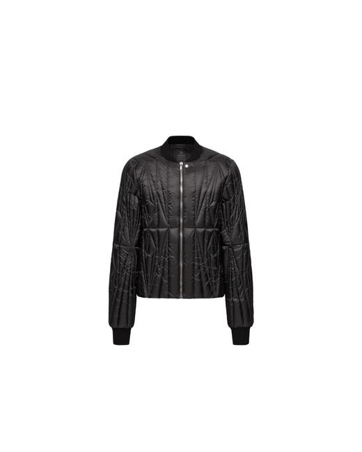 Moncler Black Moncler Geocamo Flight Down Bomber Jacket