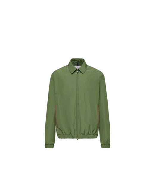 Moncler Green Moncler Socot Shirt Jacket for men