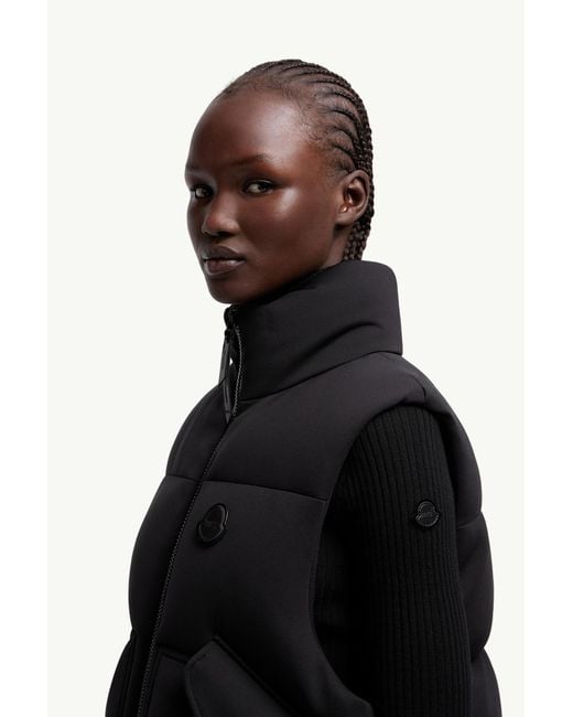 Doudoune Sans Manches X Ee72 Par Edward Enninful Moncler x Edward Enninful en coloris Black