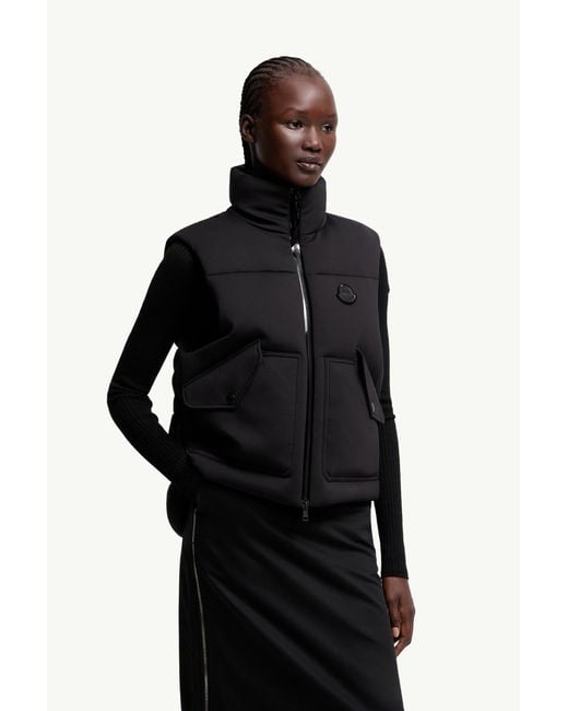 Doudoune Sans Manches X Ee72 Par Edward Enninful Moncler x Edward Enninful en coloris Black