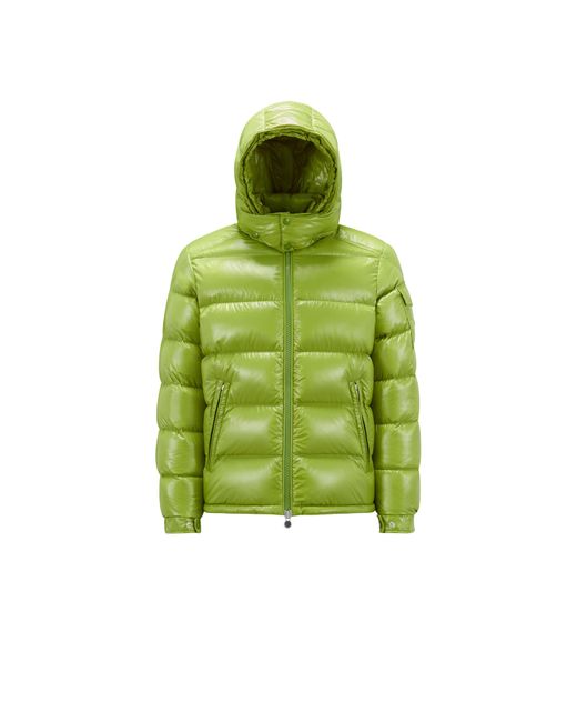 Moncler Green Maya Short Down Jacket for men
