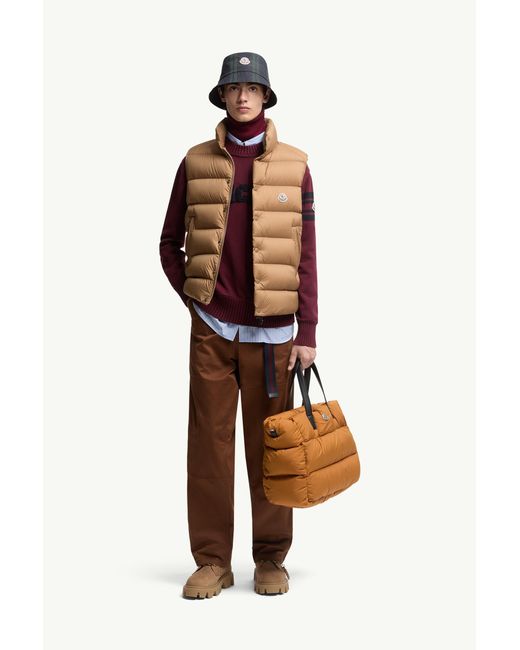 メンズ Moncler Tibbベスト Natural
