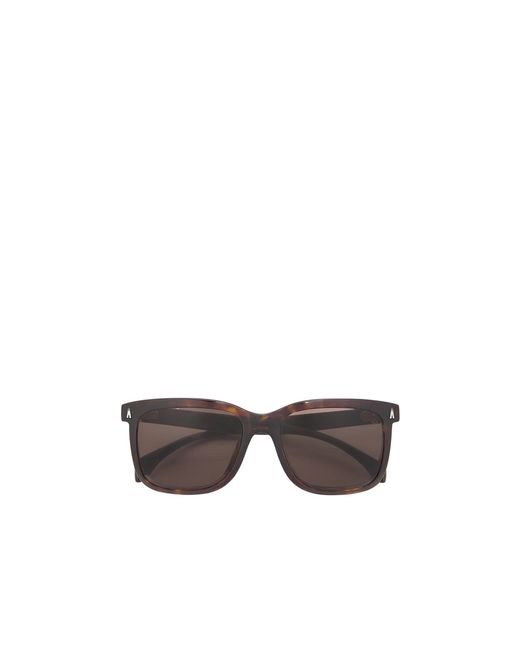 Moncler Gray Moncler Valaire Rectangular Sunglasses