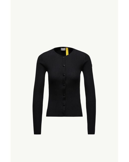 Moncler x Edward Enninful Black X Ee72 By Edward Enninful Wool Cardigan