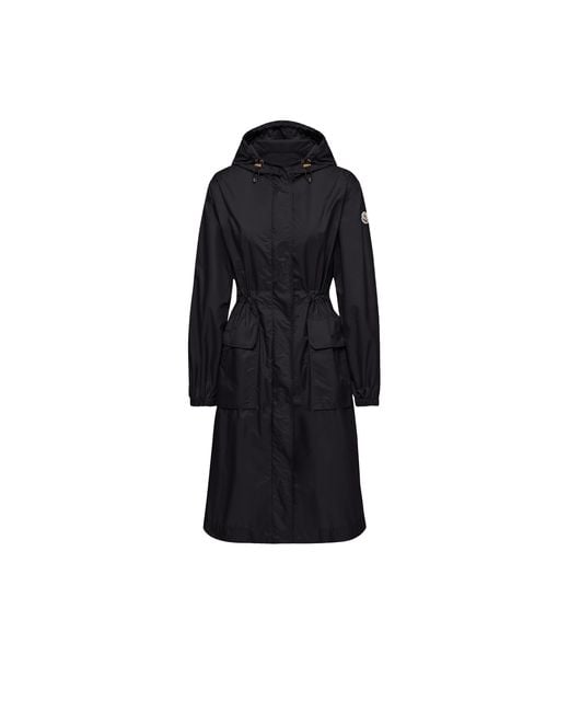 Moncler Black Moncler Hiengos Hooded Long Parka