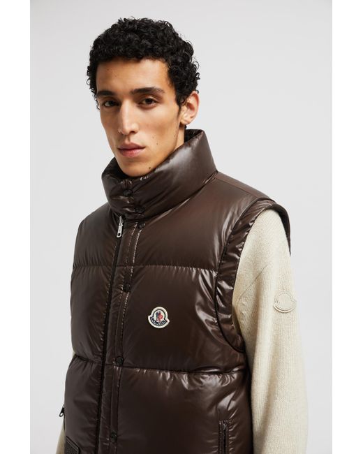 Moncler Black Verone Reversible Short Down Jacket for men