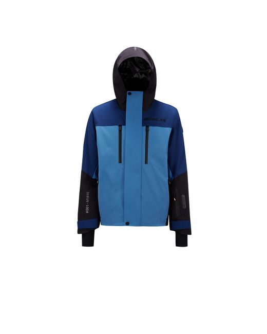 3 MONCLER GRENOBLE Blue Cerniat Ski Jacket for men