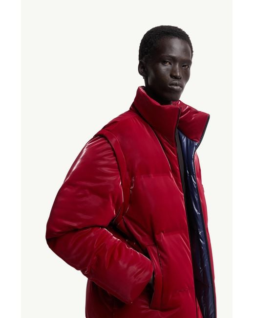 Moncler x A$AP ROCKY Red Throttle Reversible 2-In-1 Down Jacket for men