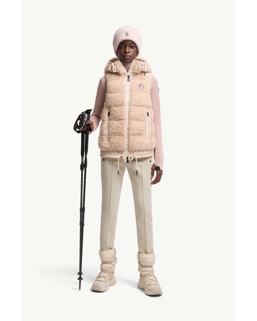 Moncler Natural Teddy Padded Gilet