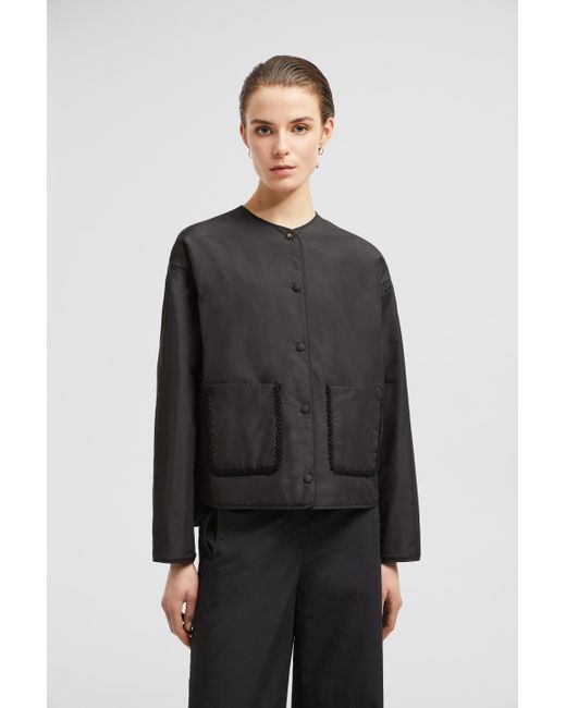 Moncler Black Nevers Short Padded Jacket