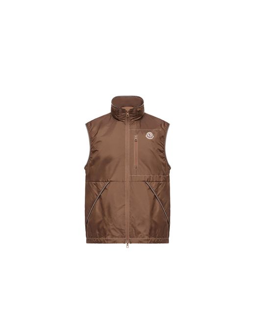 Moncler Brown Moncler Ansiei Vest for men