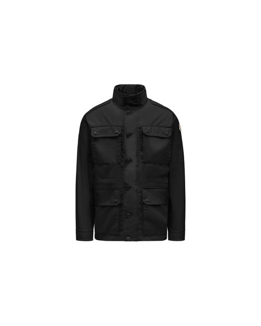 Moncler Black Lez Rain Jacket for men