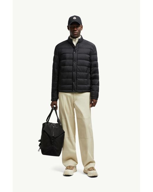 Moncler Selves Kurze Daunenjacke, Herren, Größe in Black für Herren