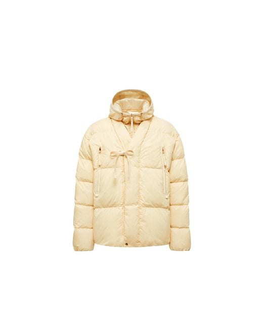 Moncler x Gilga Farm designed by Donald Glover Metallic Moncler X Gilga Farm By Donald Glover Tangelo Short Down Jacket