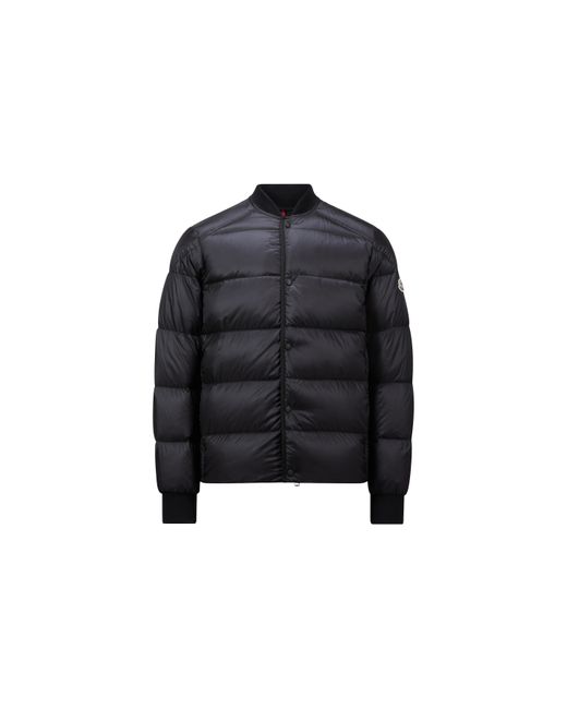 Moncler Black Bazena Short Down Jacket for men