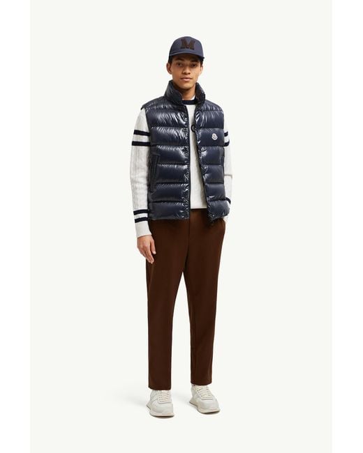 メンズ Moncler Tibbベスト Black