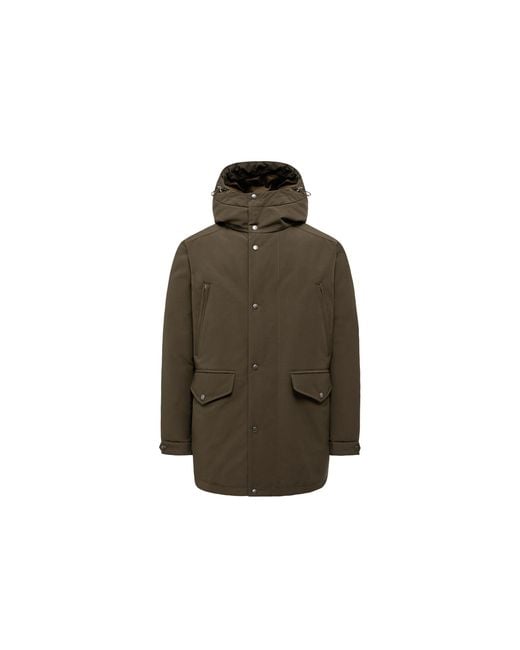 Moncler Black Livradois Hooded Short Down Jacket for men