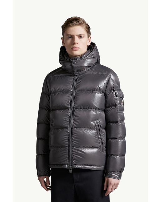 Doudoune Courte À Capuche Maya Moncler pour homme en coloris Black