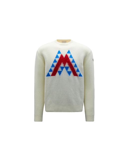 Moncler Graphic Wool \u0026 Mohair Jumper in 
